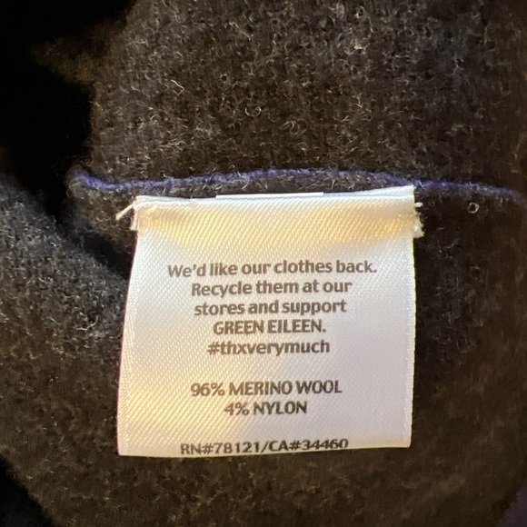 Eileen Fisher Merino Wool Jacket - Picture 7 of 8